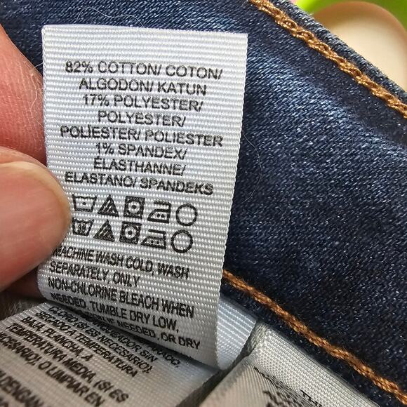 Hope L Bell Bottom Jeans Vintage Style Striped Boho Retro Y2K Hippie 70's Retro - Picture 12 of 14